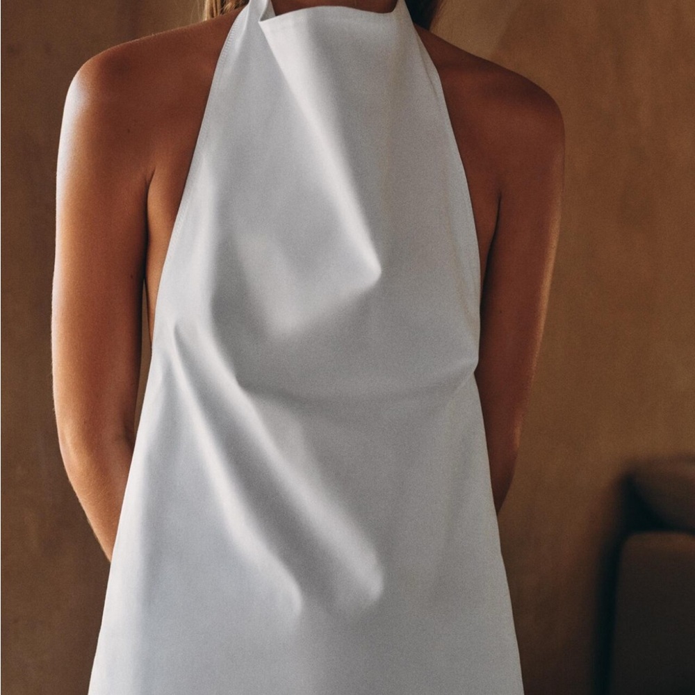 Zara draped halter top